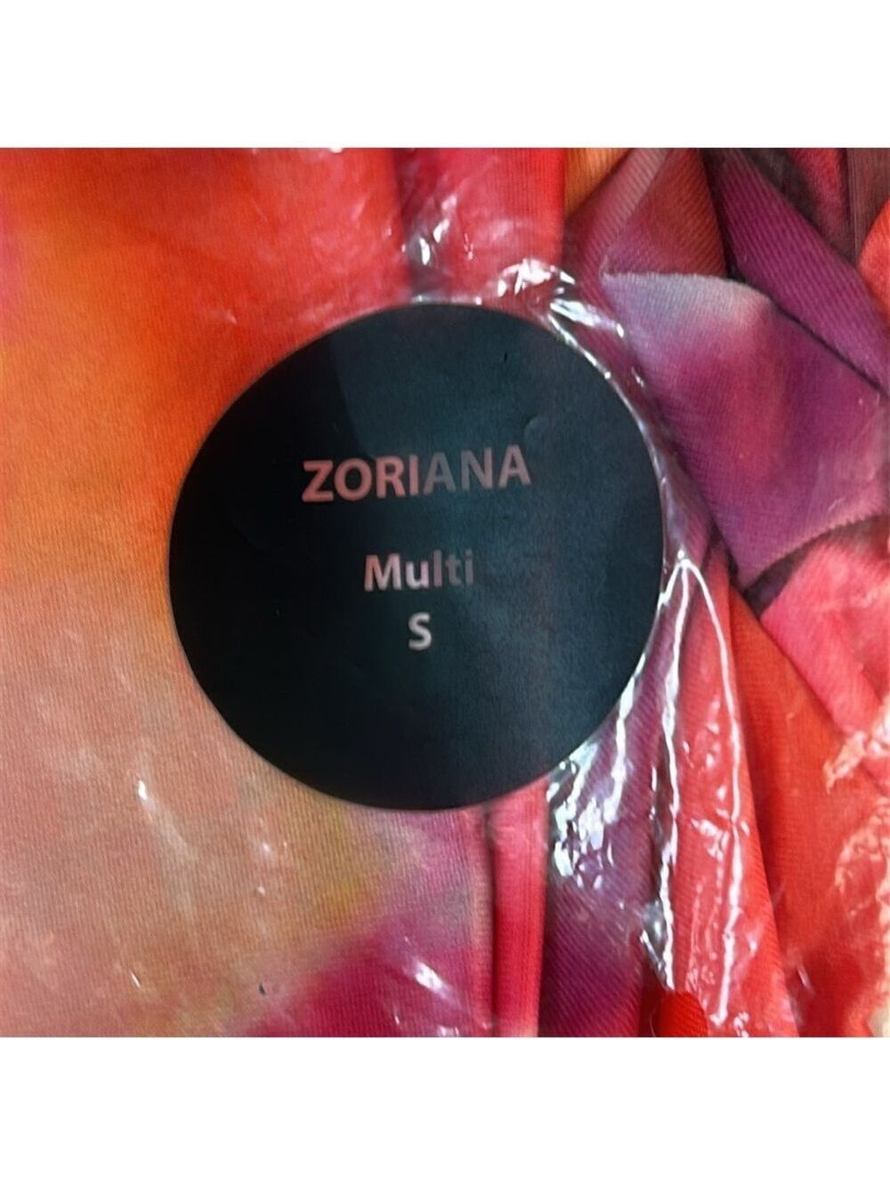 Tach Zoriana Multi Printed Dress NWT Size Small - Picture 6 of 7